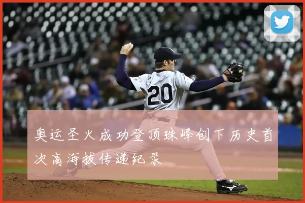 奥运圣火成功登顶珠峰创下历史首次高海拔传递纪录